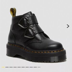 Dr. Martens Black Platform Shoes